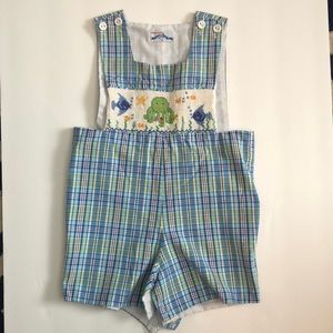 Hand smocked jumper